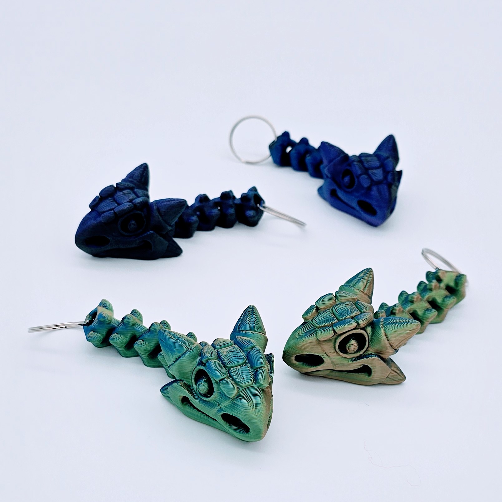 Ankylosaurus Schlüsselanhänger Ansicht 3